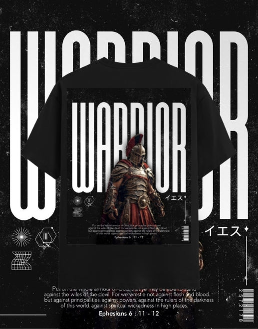 Warrior Roman Soldier Armor Graphic Tee | WEAR YOUR FASHION