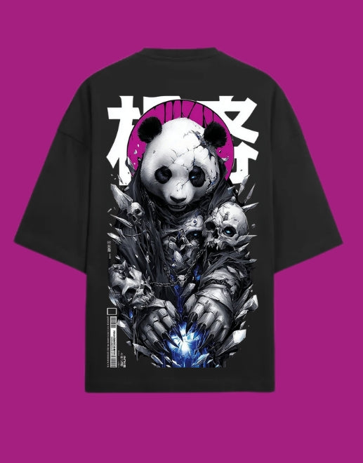 “PANDA REBORN” Oversized T-Shirt | WEAR YOUR FASHION