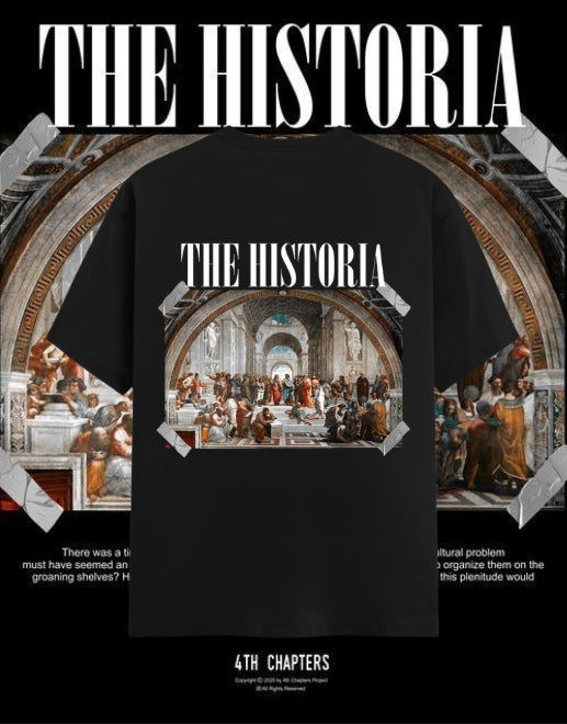 The Historia Classical Art Aesthetic Graphic Tee | WEAR YOUR FASHION