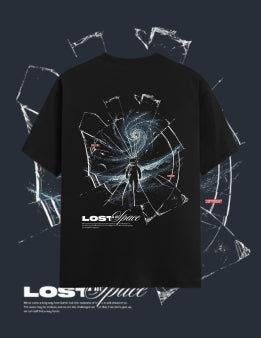 Lost in Space Astronaut Galaxy Portal Graphic Tee | WEAR YOUR FASHION