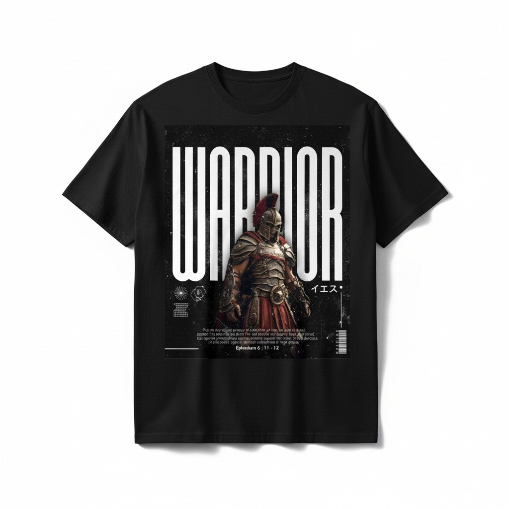 Warrior Roman Soldier Armor Graphic Tee | WEAR YOUR FASHION
