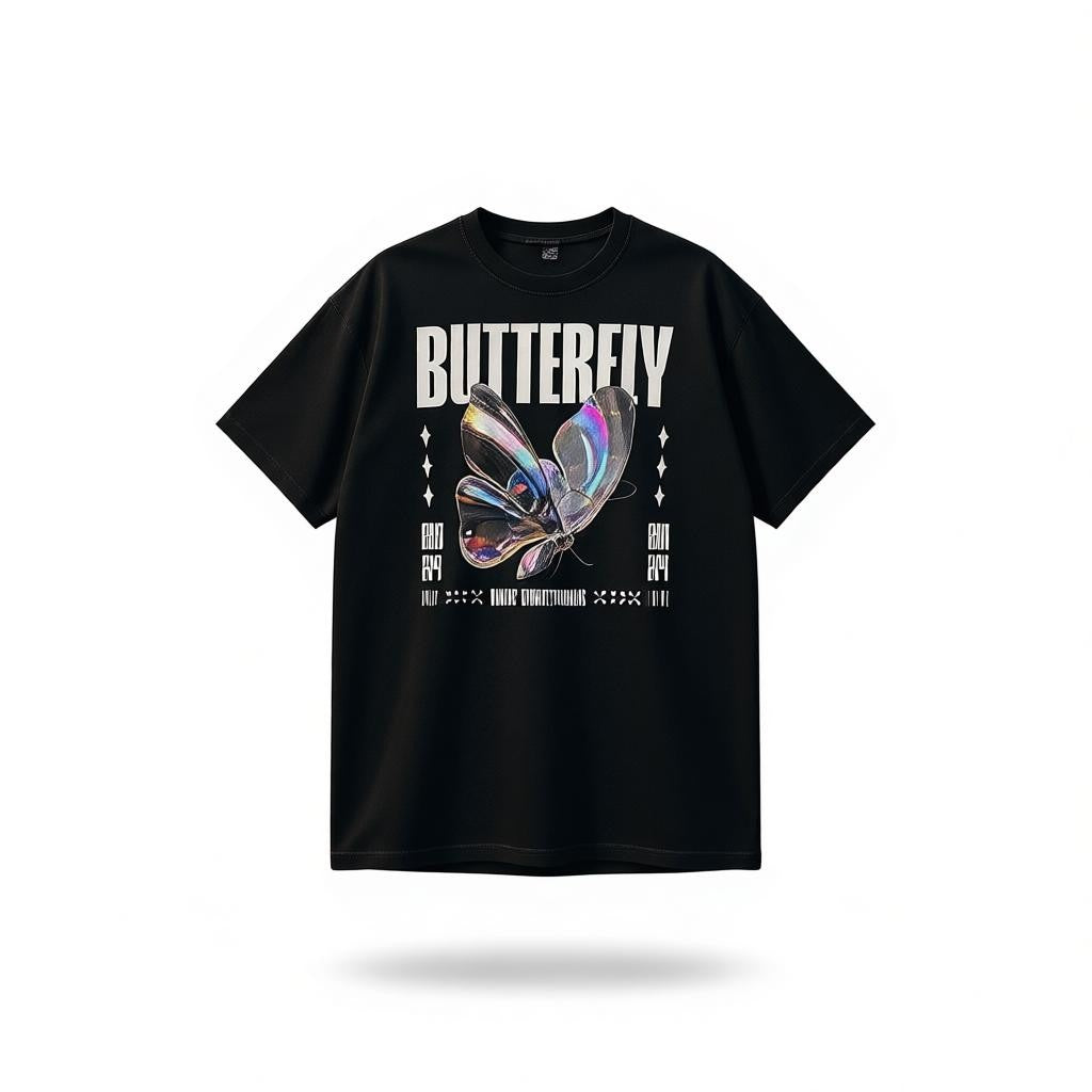 Butterfly 2025 Oversized T-Shirt | WEAR YOUR FASHION