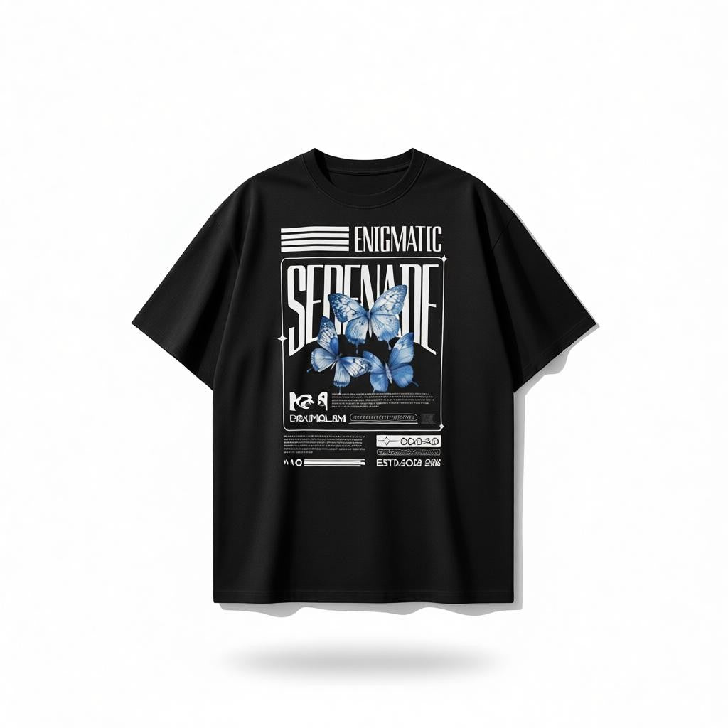 Enigmatic Serenade Oversized T-Shirt | WEAR YOUR FASHION