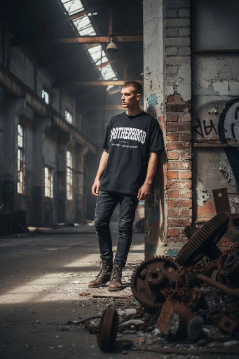 BROTHERHOOD “Since Nineteen Sixty Eight” Tee – Black | WEAR YOUR FASHION