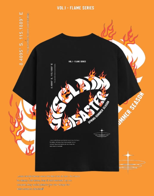 Flame Series “Social Disaster” T-Shirt | WEAR YOUR FASHION