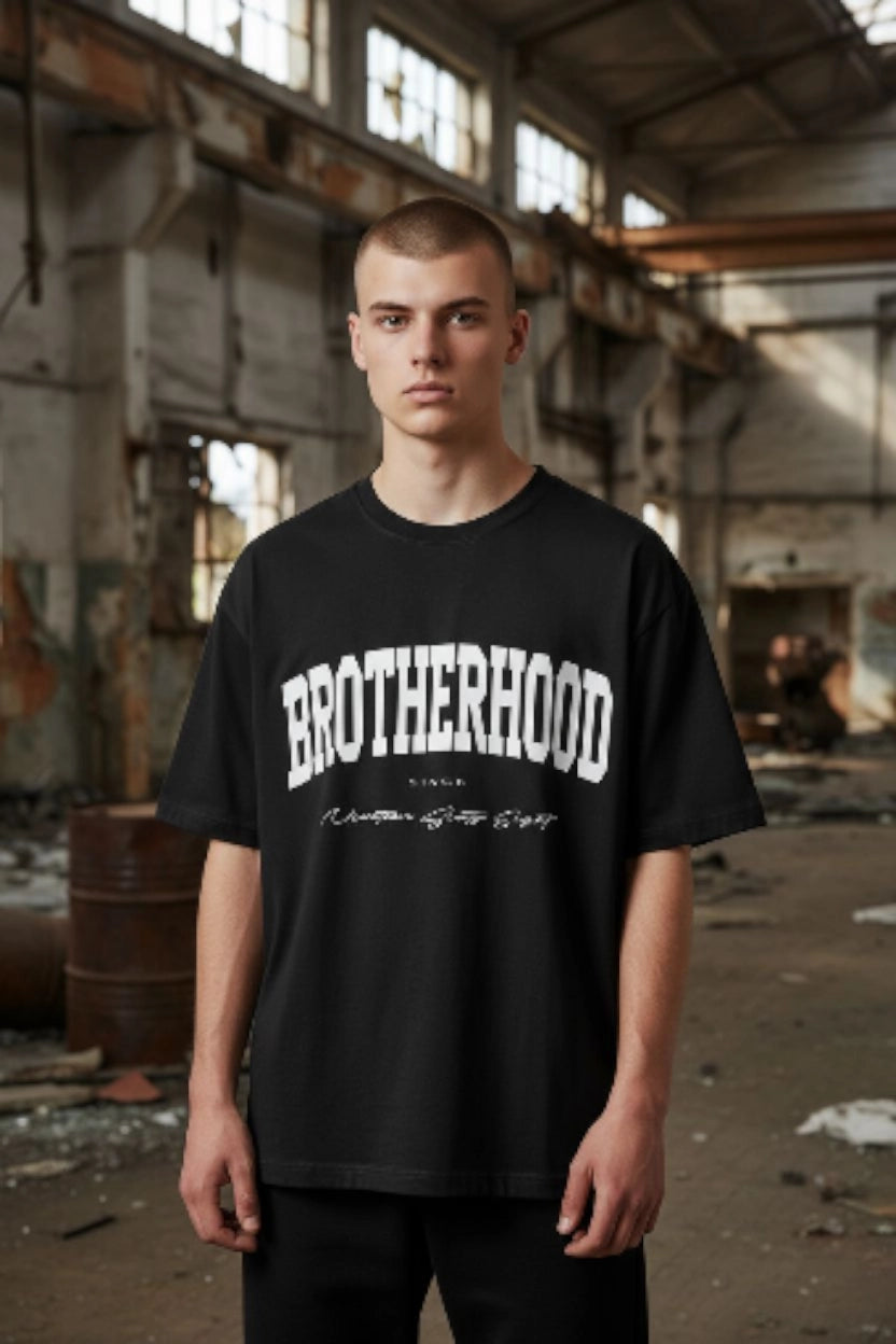 BROTHERHOOD “Since Nineteen Sixty Eight” Tee – Black | WEAR YOUR FASHION