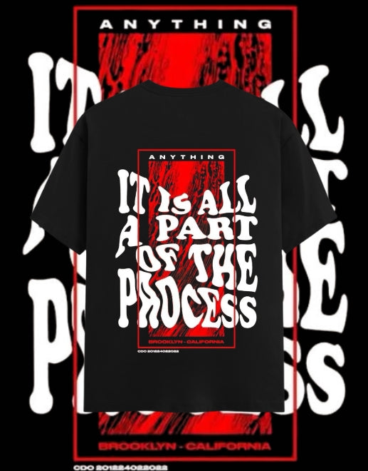 All Part of the Process Black T-Shirt | WEAR YOUR FASHION