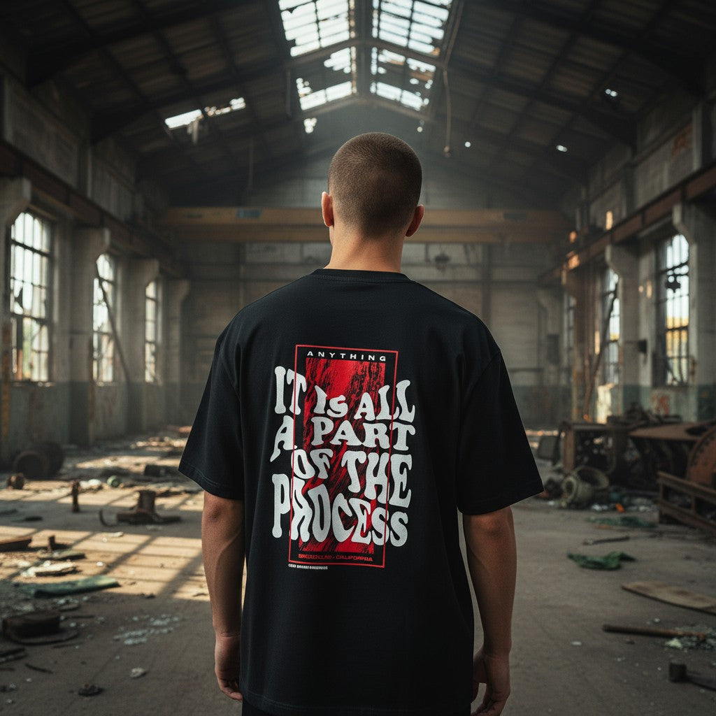 All Part of the Process Black T-Shirt | WEAR YOUR FASHION