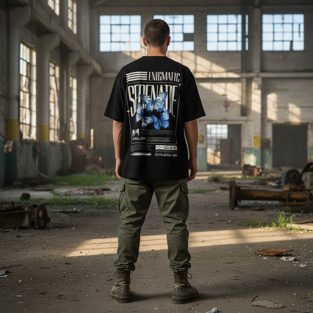 Enigmatic Serenade Oversized T-Shirt | WEAR YOUR FASHION