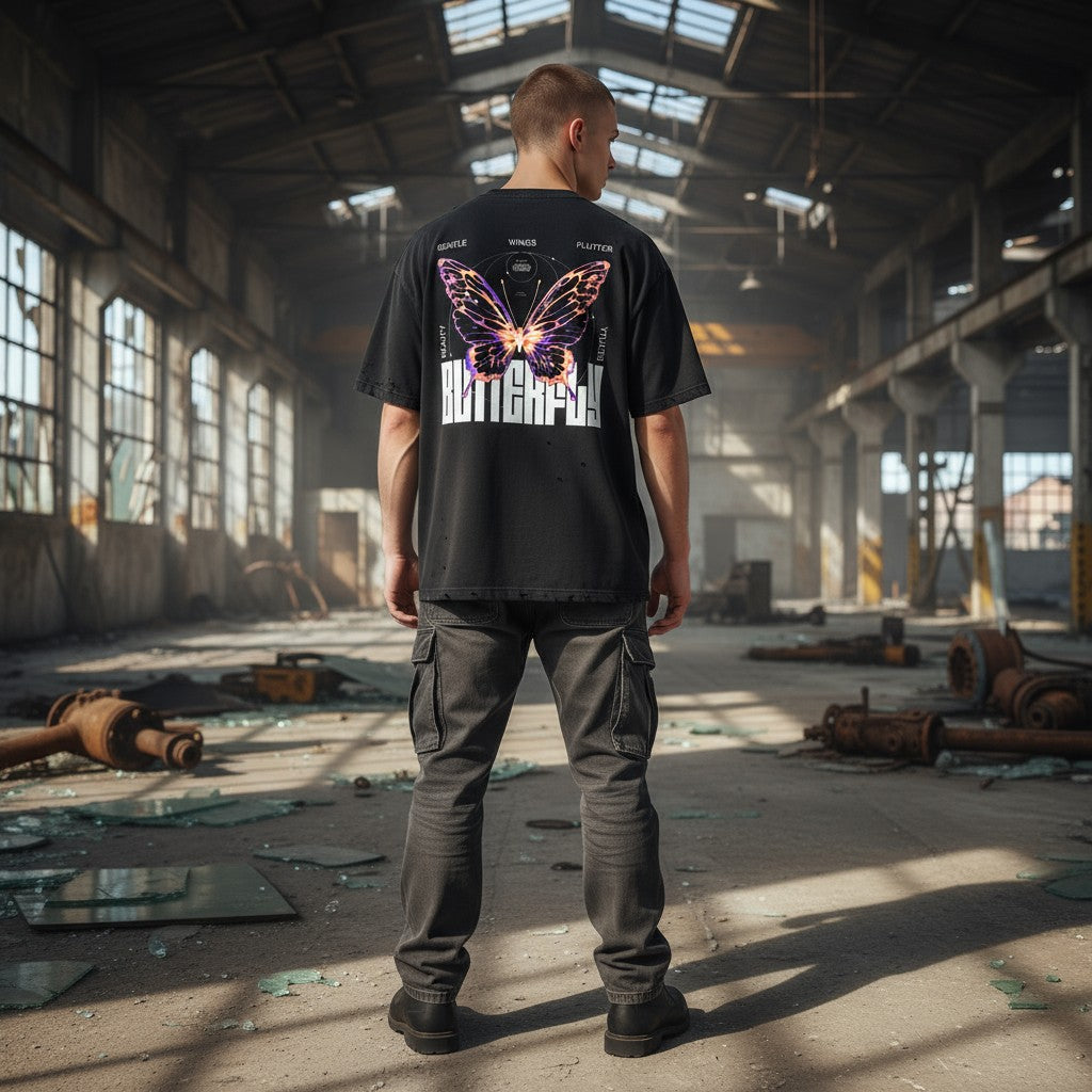 Butterfly 2025 Oversized T-Shirt | WEAR YOUR FASHION