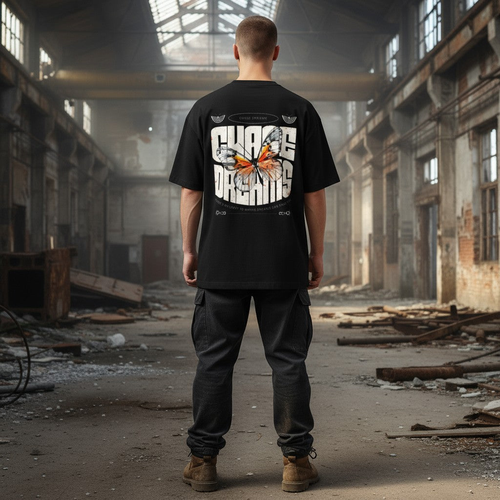 Chase Dreams Oversized T-Shirt | WEAR YOUR FASHION
