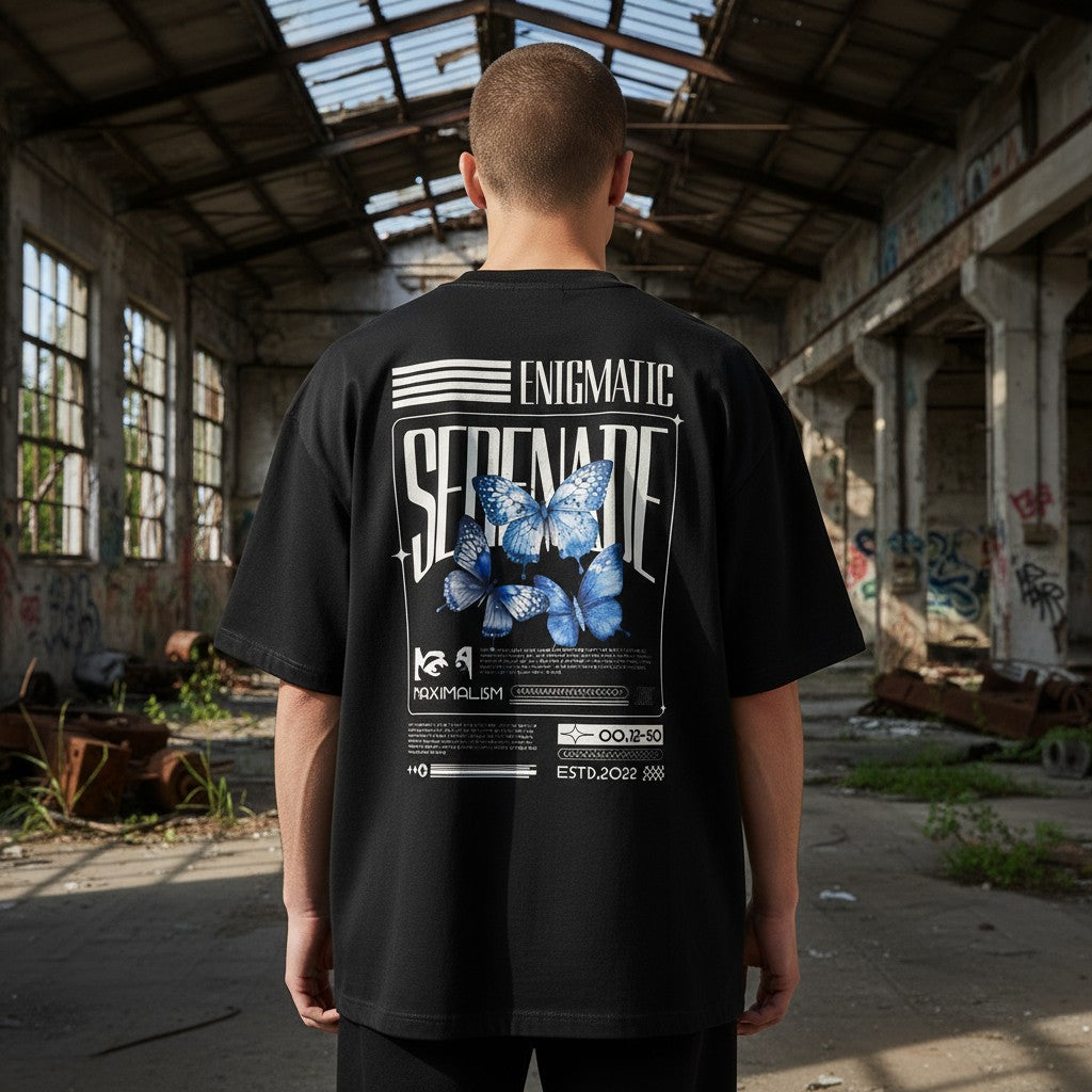 Enigmatic Serenade Oversized T-Shirt | WEAR YOUR FASHION