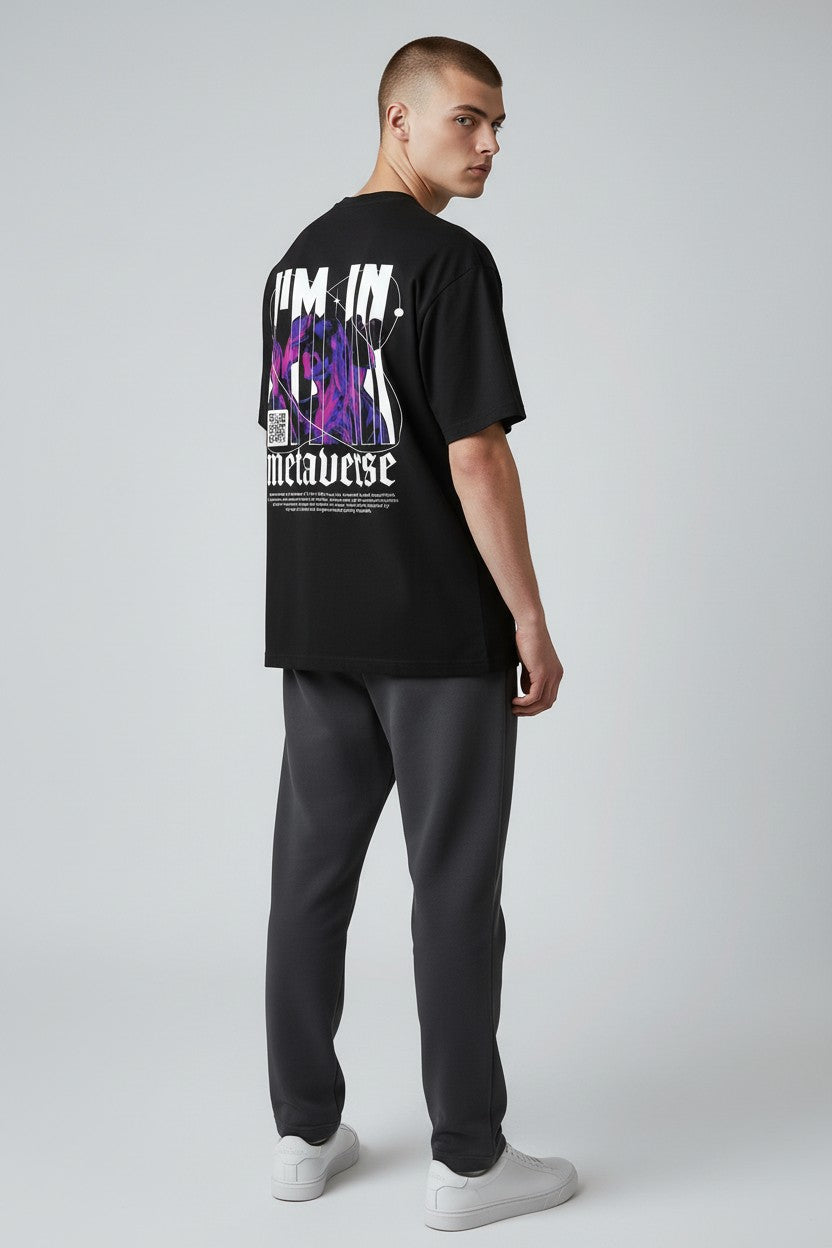 I’M IN Metaverse Cyberpunk Graphic Tee | WEAR YOUR FASHION